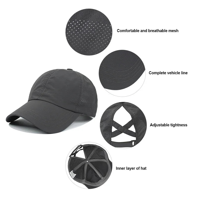 Ponytail Baseball Cap